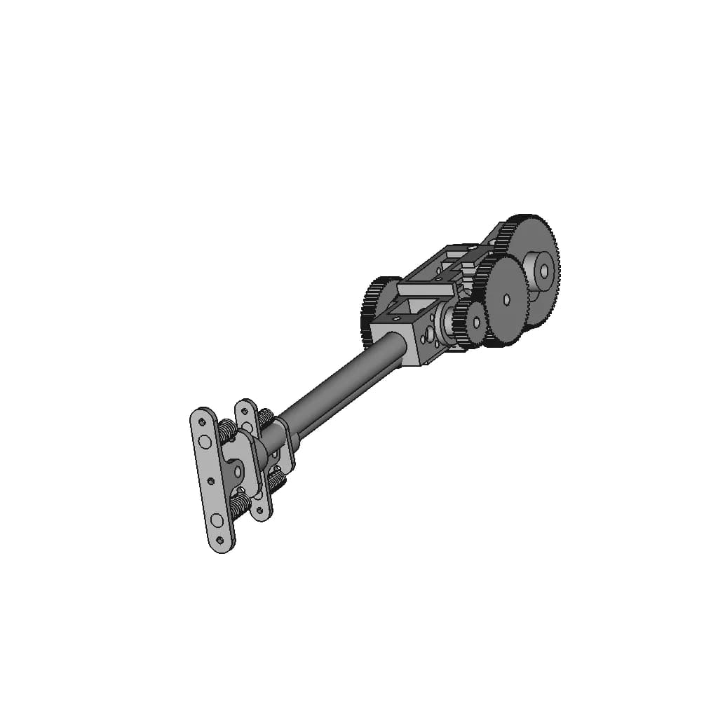 Bionic Leg Frame | 3D Engineering Design File_60_30_degree_snapshot