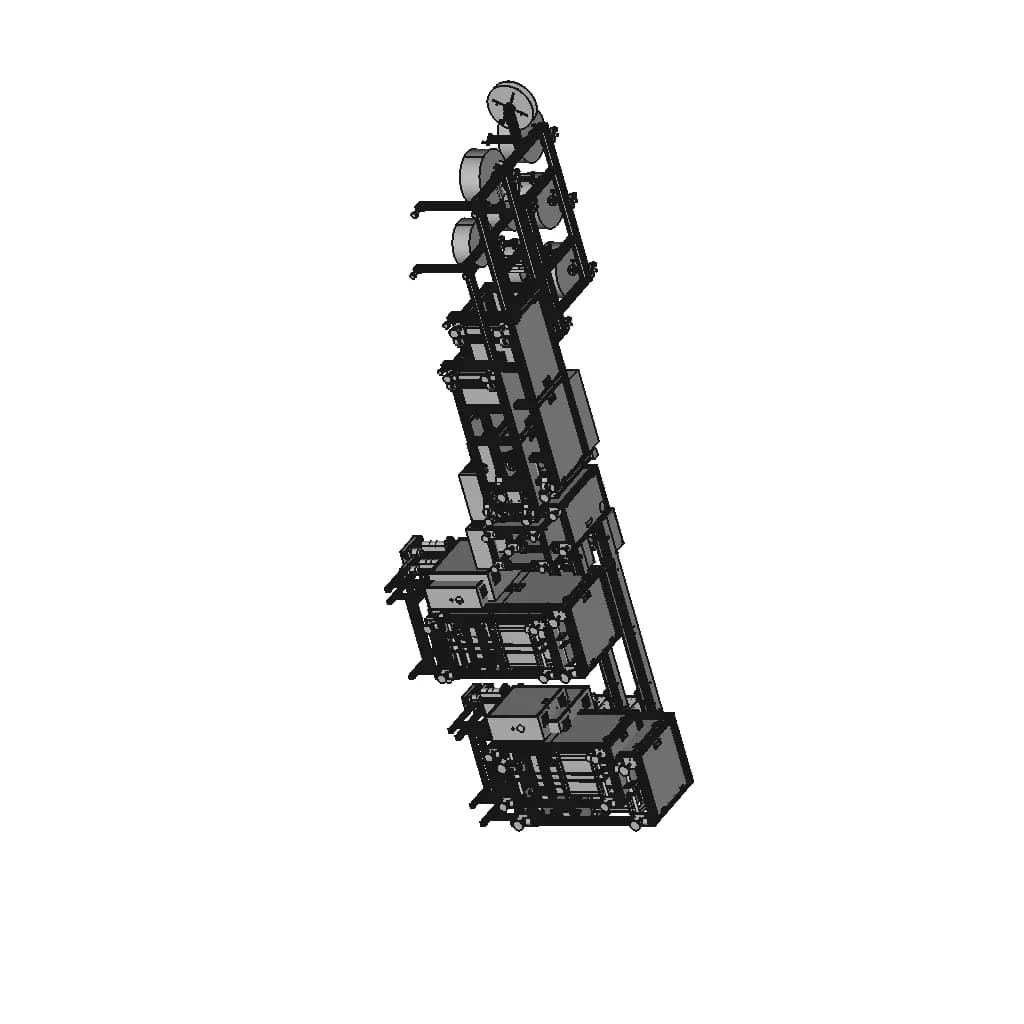 Mask Production Machine - Downloadable CAD Representation_60_30_degree_snapshot