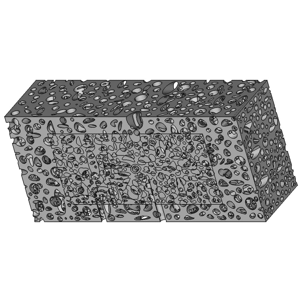 Sponge | High-Quality CAD Model_60_30_degree_snapshot