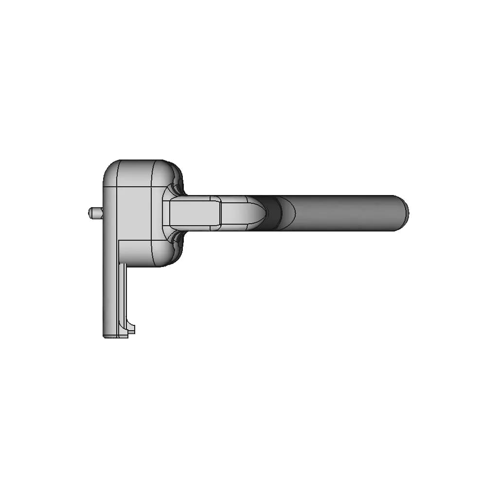 3D Printed Universal Covid-19 Contact Minimization Tool - Downloadable CAD Representation_270_0_degree_snapshot