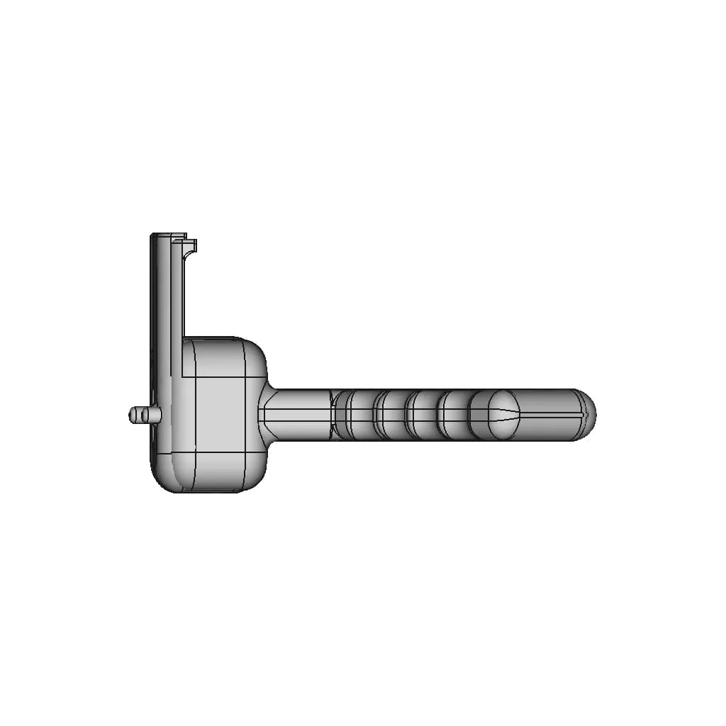 3D Printed Universal Covid-19 Contact Minimization Tool - Downloadable CAD Representation_90_0_degree_snapshot