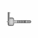 3D Printed Universal Covid-19 Contact Minimization Tool - Downloadable CAD Representation_90_0_degree_snapshot