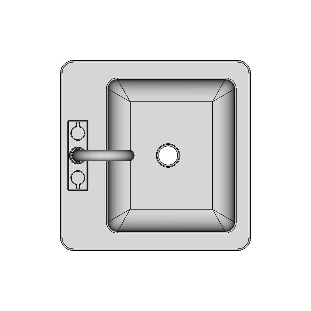 Drop In Sink - Standard Mechanical Component_270_0_degree_snapshot
