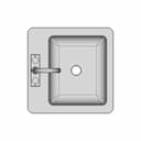 Drop In Sink - Standard Mechanical Component_270_0_degree_snapshot