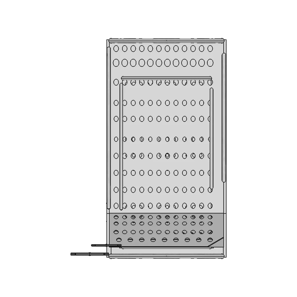 Hospital Bed Design | High-Quality CAD Model_0_0_degree_snapshot