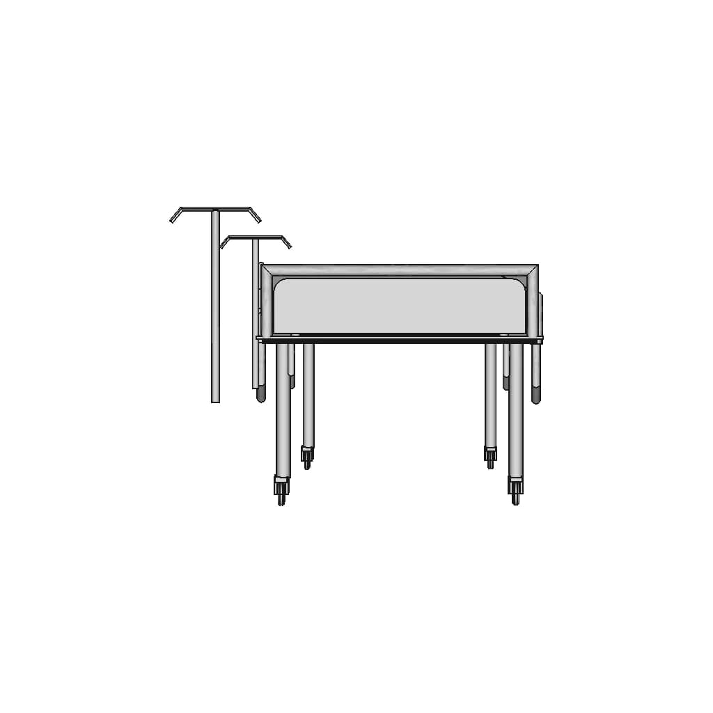 Hospital Bed Design | High-Quality CAD Model_90_0_degree_snapshot