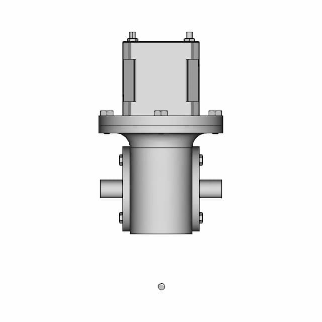 Worm Gearbox Nema 17 Driven - Downloadable CAD Representation