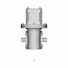 Worm Gearbox Nema 17 Driven - Downloadable CAD Representation_0_0_degree_snapshot