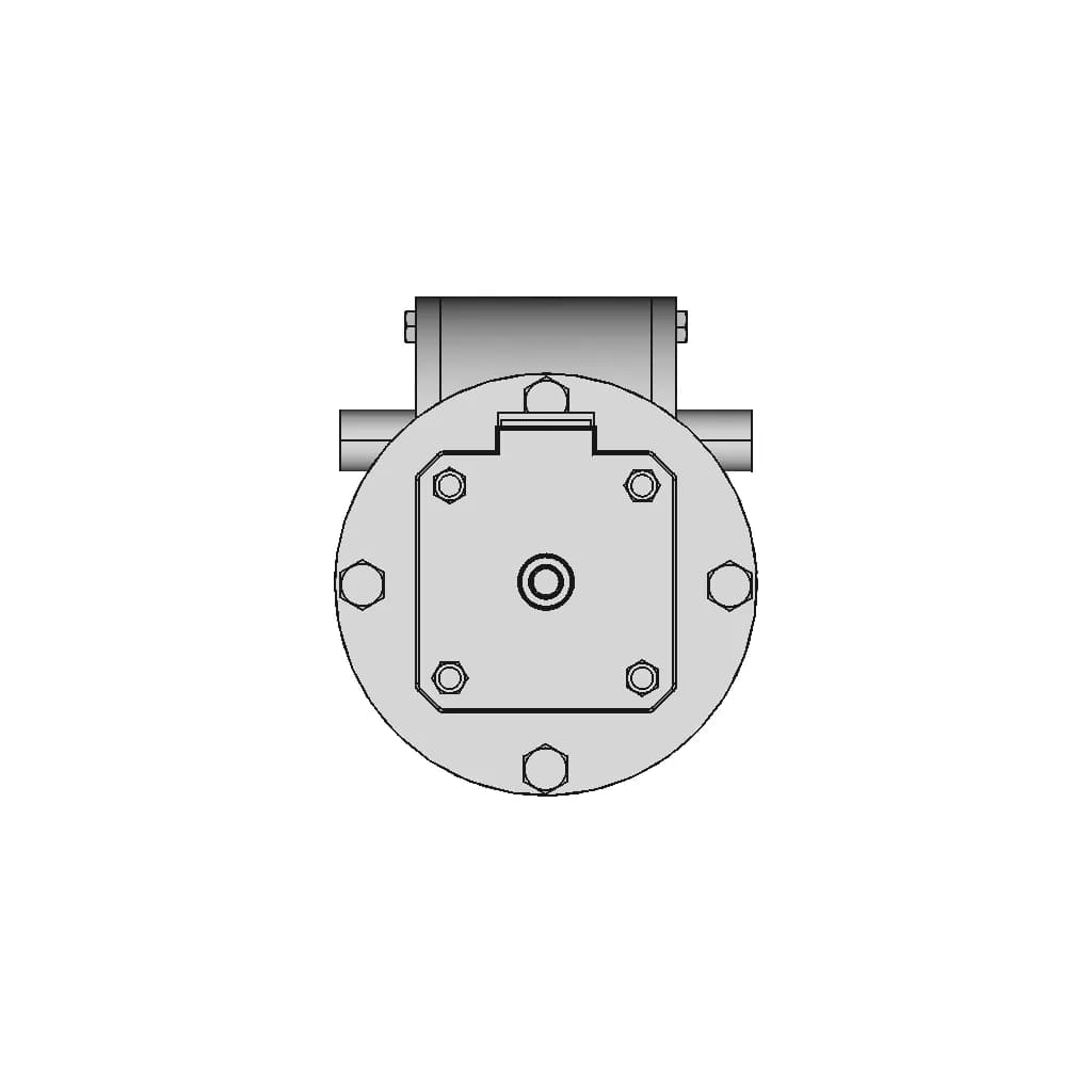Worm Gearbox Nema 17 Driven - Downloadable CAD Representation_270_0_degree_snapshot