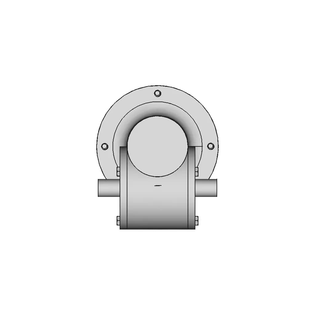 Worm Gearbox Nema 17 Driven - Downloadable CAD Representation_90_0_degree_snapshot