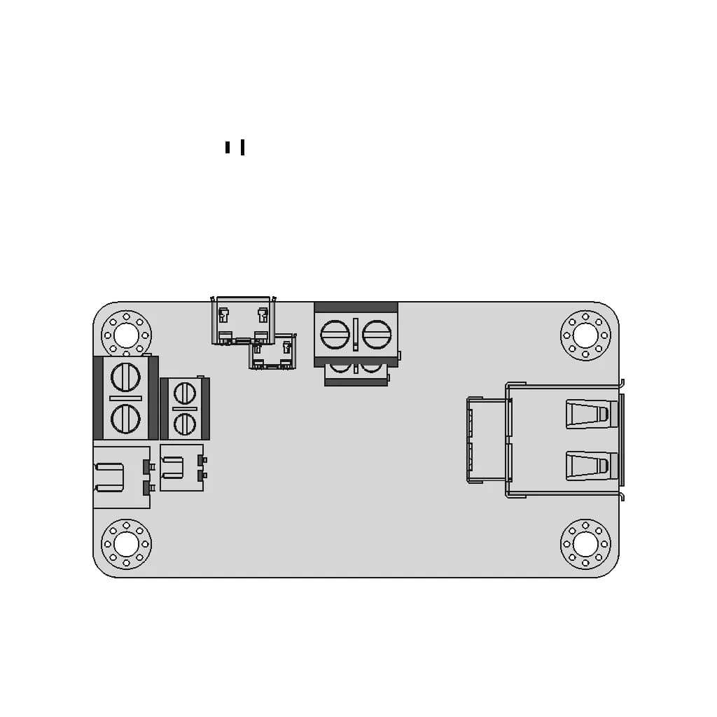 Solar Power Manager Dfr0559 | High-Quality CAD Model_270_0_degree_snapshot