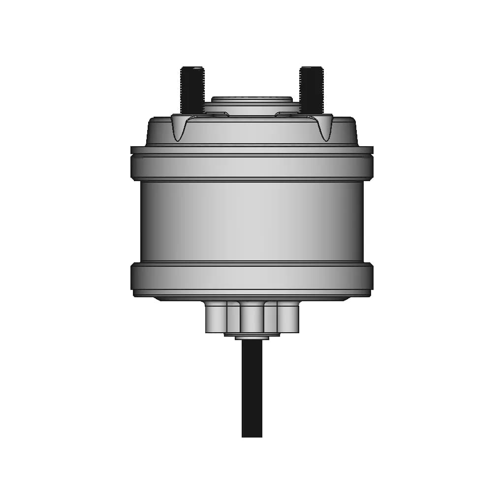 M 24-48V 750Rpm-1200Rpm External Brushless And Gearless Single Shaft High-Speed Large-Torque Karting And Atv Hub Motor | 3D Engineering Design File_90_0_degree_snapshot
