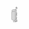 Geekworm X1200 Ups Hat For Raspberry Pi 5 - Downloadable CAD Representation_0_270_degree_snapshot