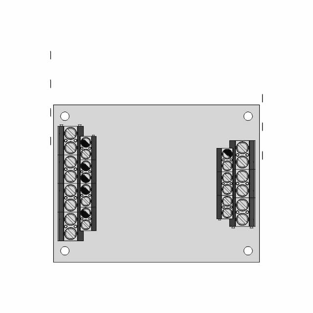 Optocoupler Pnp 4-Channel Module - Dst-1R4P-P - Downloadable CAD Representation
