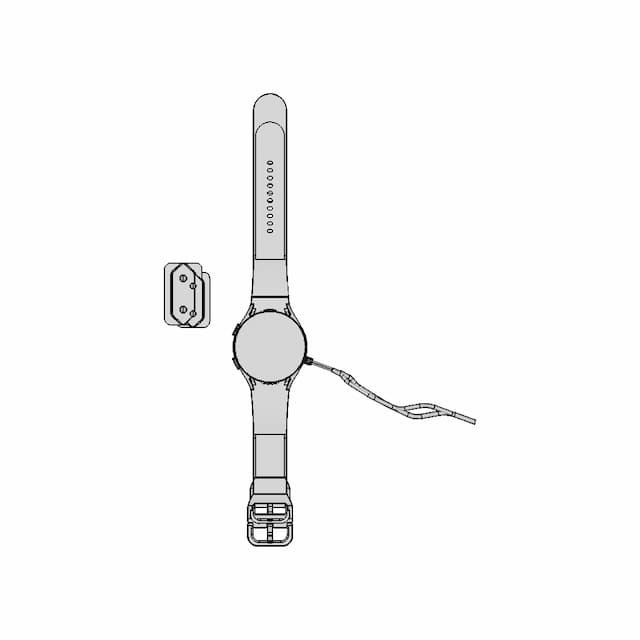 Samsung Galaxy Watch 5 - Downloadable CAD Representation