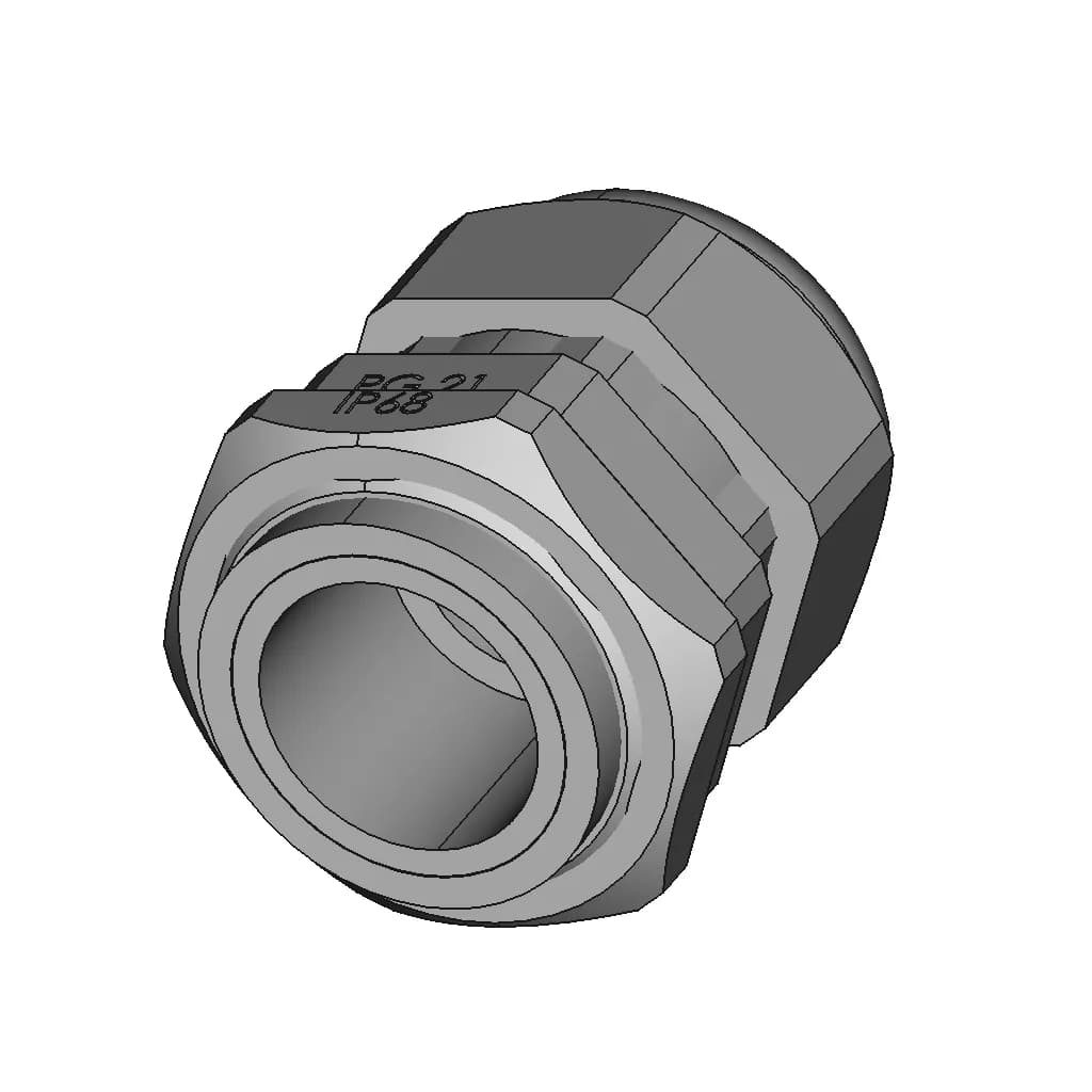 Gland Pg 21 | High-Quality CAD Model_60_30_degree_snapshot