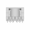 12 Pins Ferrite Transformer - Downloadable CAD Representation_0_90_degree_snapshot