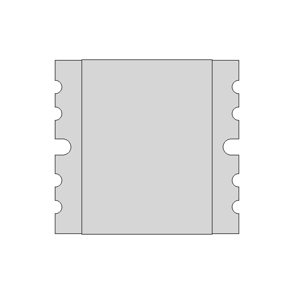 12 Pins Ferrite Transformer - Downloadable CAD Representation_270_0_degree_snapshot