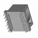 12 Pins Ferrite Transformer - Downloadable CAD Representation_60_30_degree_snapshot
