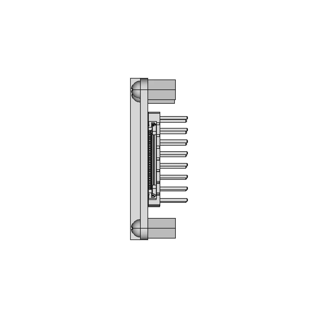 2Inch Ips Lcd Module Waveshare 240X320 - Downloadable CAD Representation_0_90_degree_snapshot