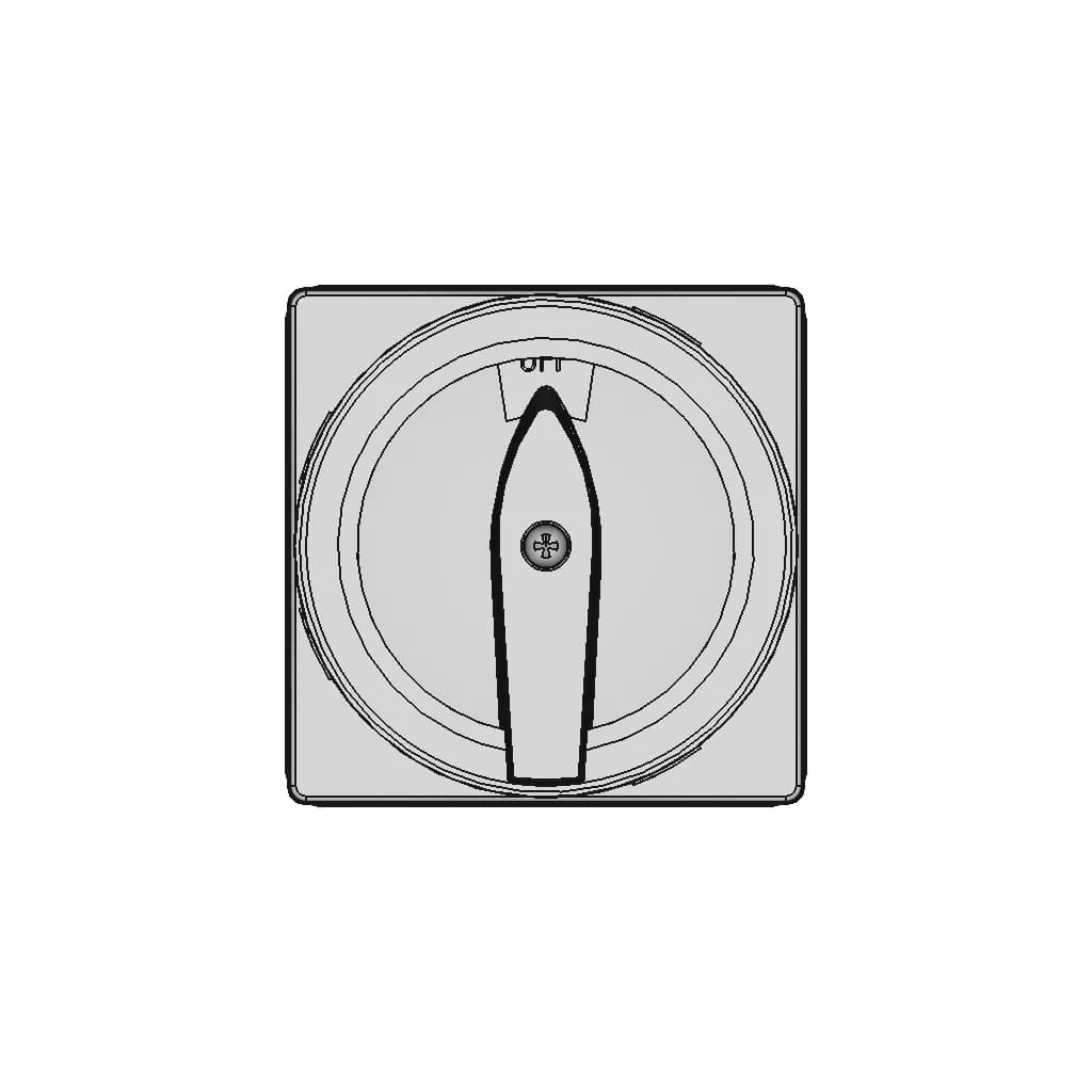 Twd11-63A Disconnector - Downloadable CAD Representation_0_90_degree_snapshot