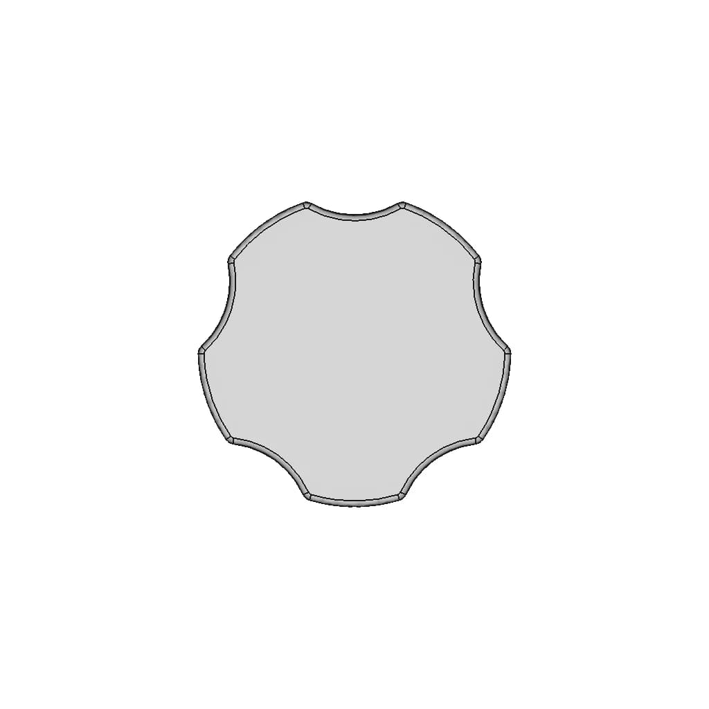 Dks 30 Knob M6 X 30 - Downloadable CAD Representation_0_270_degree_snapshot