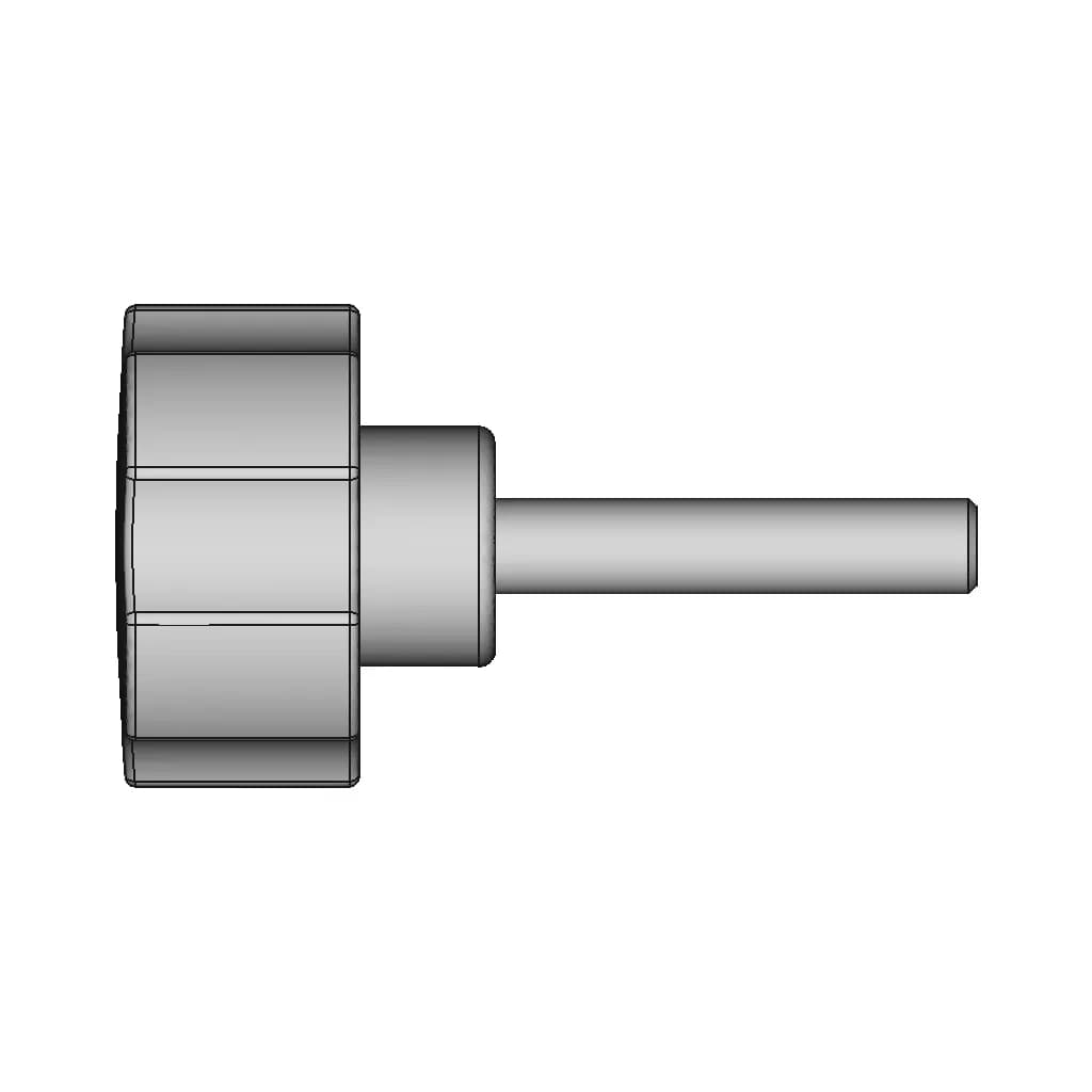 Dks 30 Knob M6 X 30 - Downloadable CAD Representation_270_0_degree_snapshot