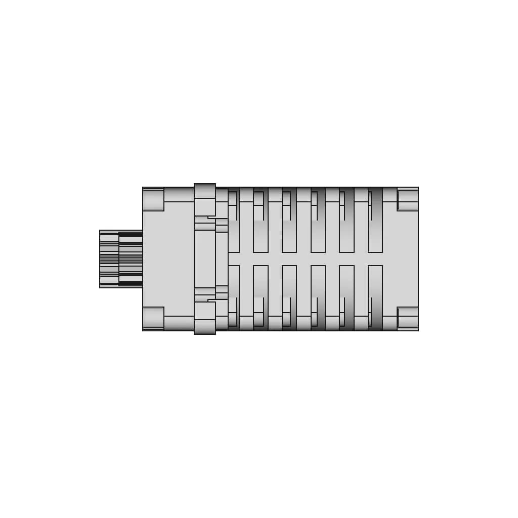 Hbl380 Brushless Servo Motor - Standard Mechanical Component_0_90_degree_snapshot