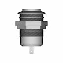 Starelo 12Mm Momentary Push Button - Ip65 Waterproof - Normally Open | High-Quality CAD Model_90_0_degree_snapshot