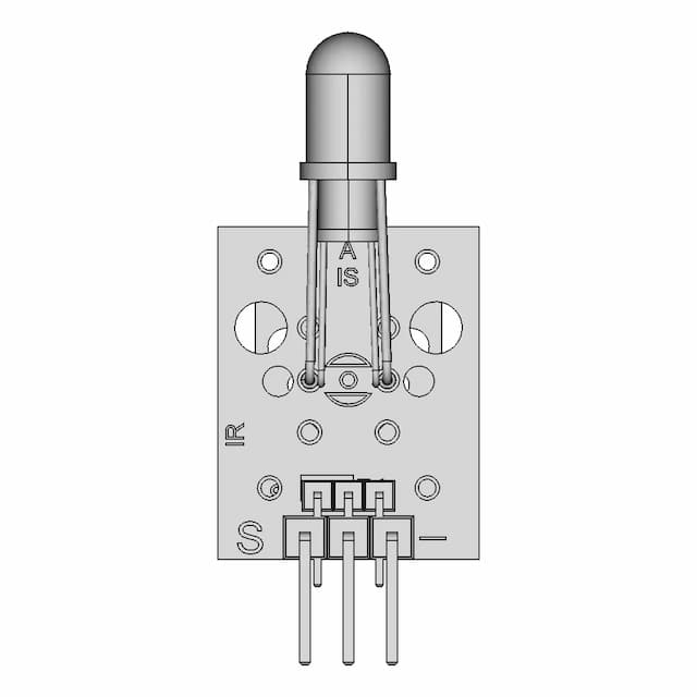Ky-005 Transmitter Ir | High-Quality CAD Model