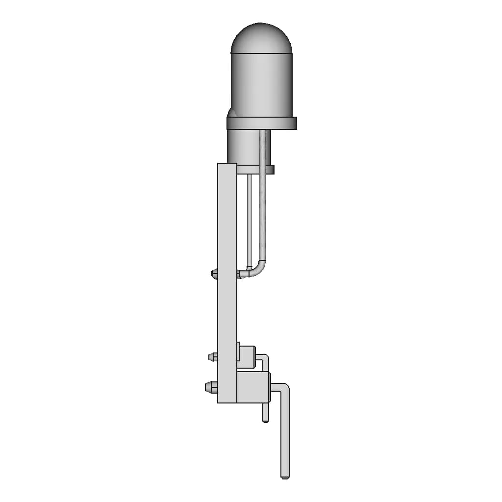 Ky-005 Transmitter Ir | High-Quality CAD Model_0_270_degree_snapshot