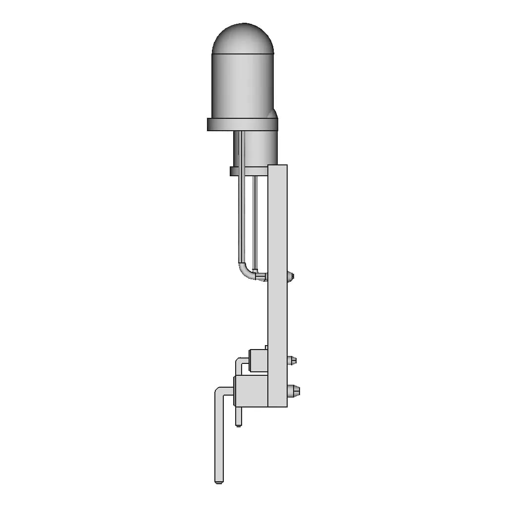 Ky-005 Transmitter Ir | High-Quality CAD Model_0_90_degree_snapshot