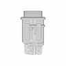 Car Light Rocket Switch On-Off Led 12V 35A | 3D Engineering Design File_0_0_degree_snapshot