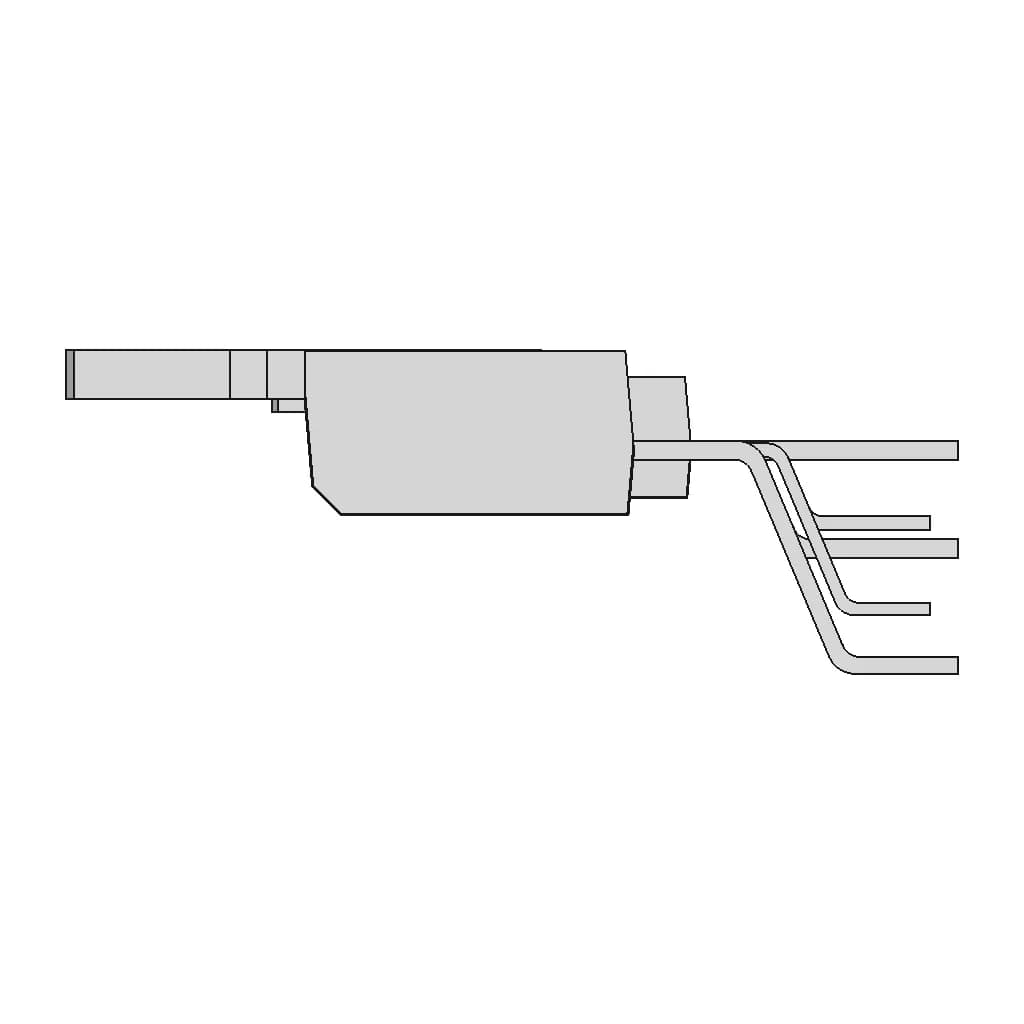 Pg-To220-6-3 And Pg-To220-6-47 - Downloadable CAD Representation_0_90_degree_snapshot