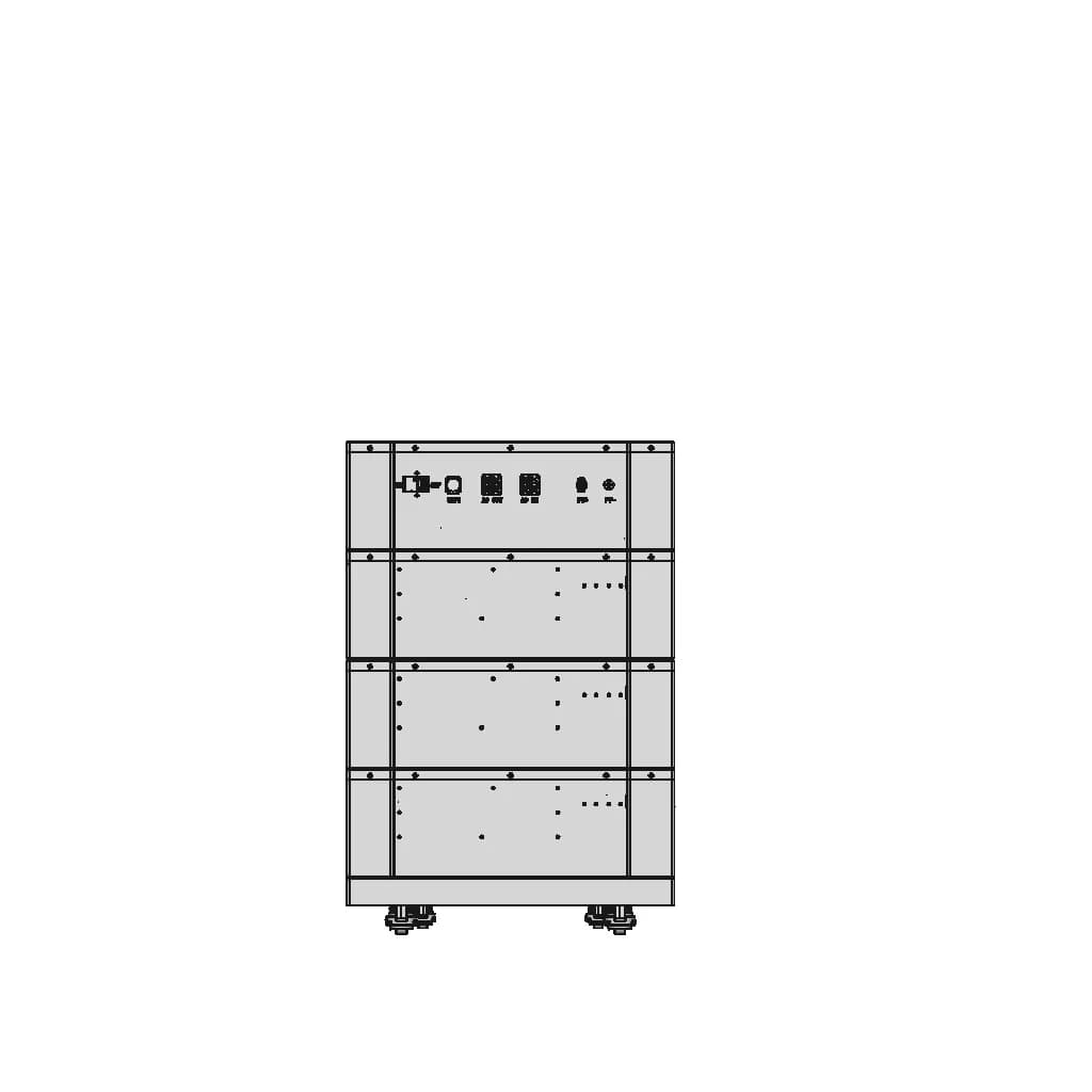 低成本15Kwh堆叠家储 | 3D Engineering Design File_0_0_degree_snapshot