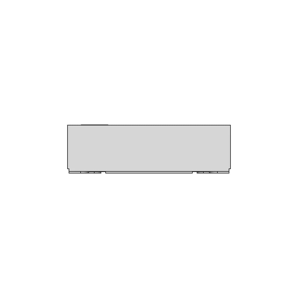 Microchip Vson14-4.5X3 (Qbb Package) - Downloadable CAD Representation_90_0_degree_snapshot