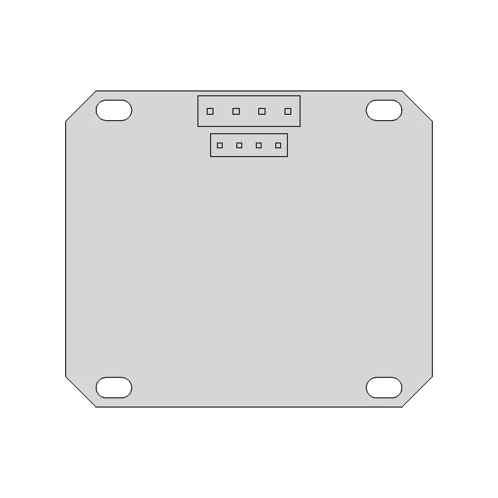 Sh1106 Oled 1.3” | High-Quality CAD Model_0_0_degree_snapshot