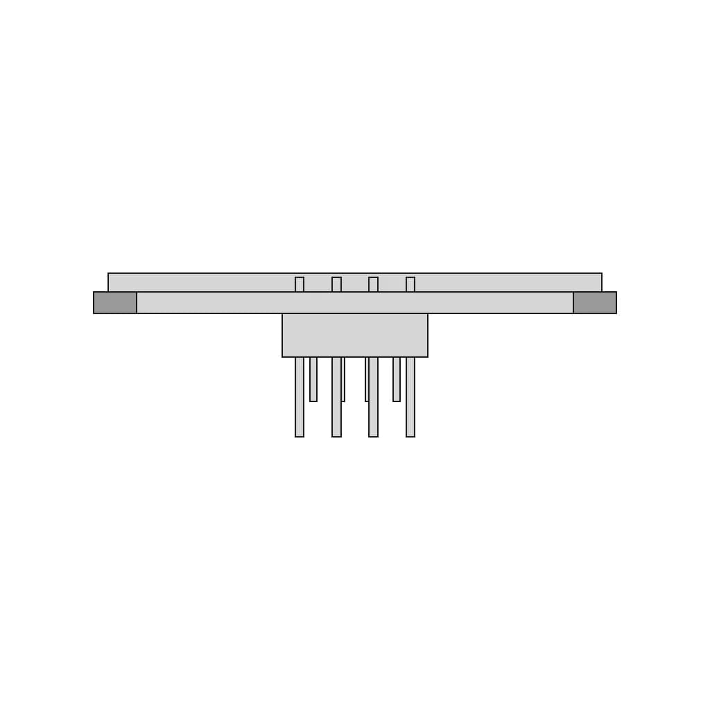 Sh1106 Oled 1.3” | High-Quality CAD Model_270_0_degree_snapshot