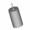 12 V Motor Jectse | High-Quality CAD Model_60_30_degree_snapshot