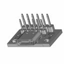 Type C Female Breakout Board | 3D Engineering Design File_60_30_degree_snapshot