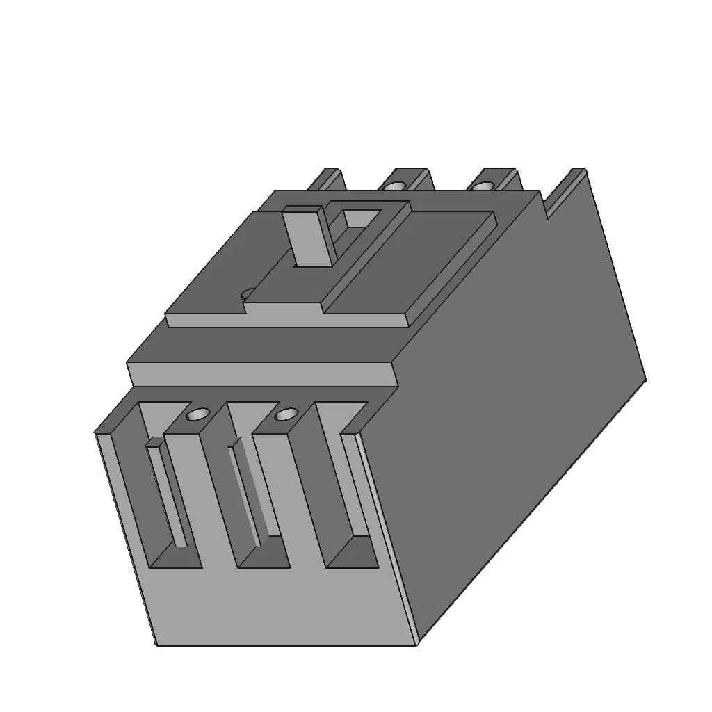 Bm100-Sn 100Af | High-Quality CAD Model_60_30_degree_snapshot