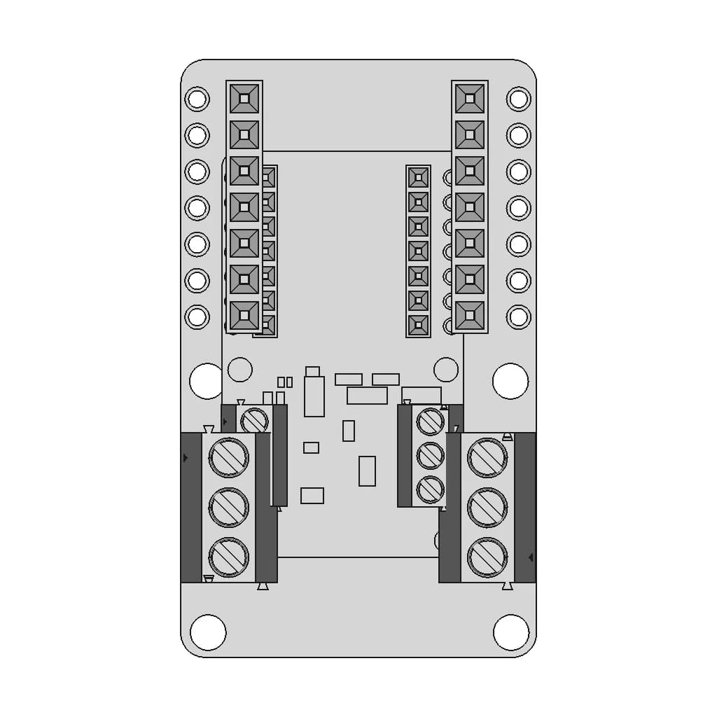 Rs485 Breakout Board For Seeed Studio Xiao | High-Quality CAD Model_270_0_degree_snapshot