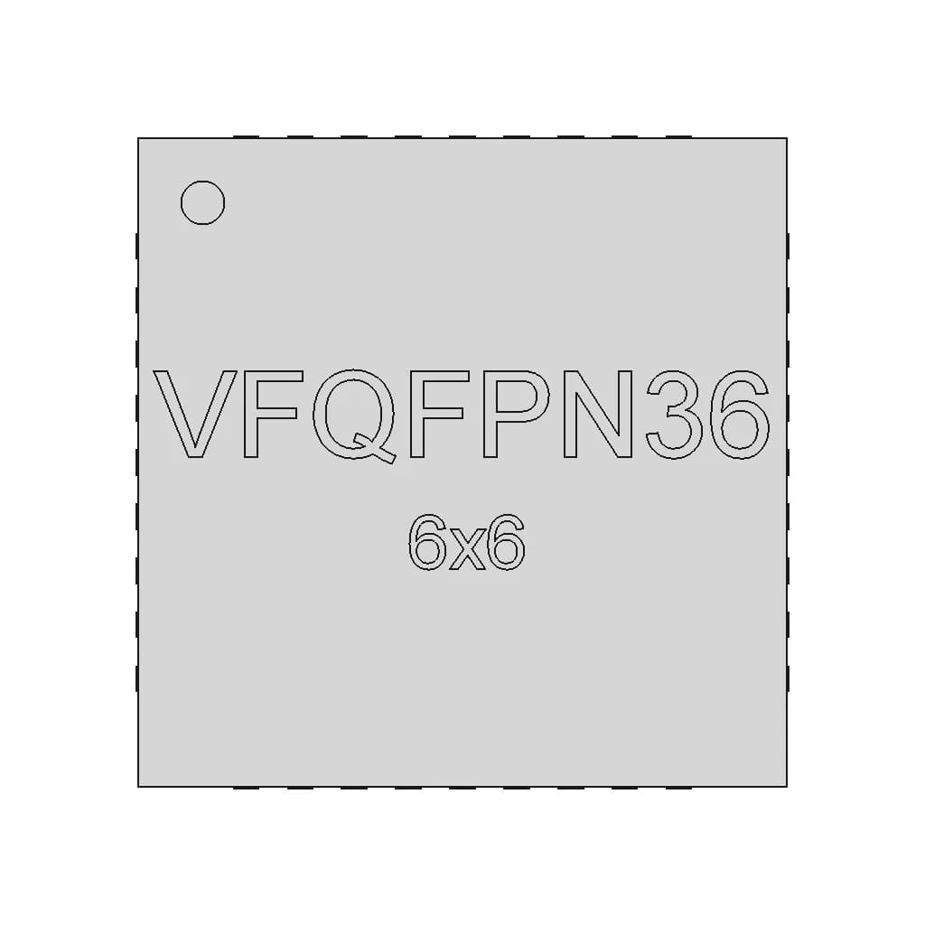 Vfqfpn36 6×6Mm | 3D Engineering Design File_270_0_degree_snapshot