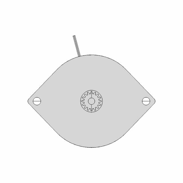 Qk1-5440 Canon Stepper Motor - Standard Mechanical Component