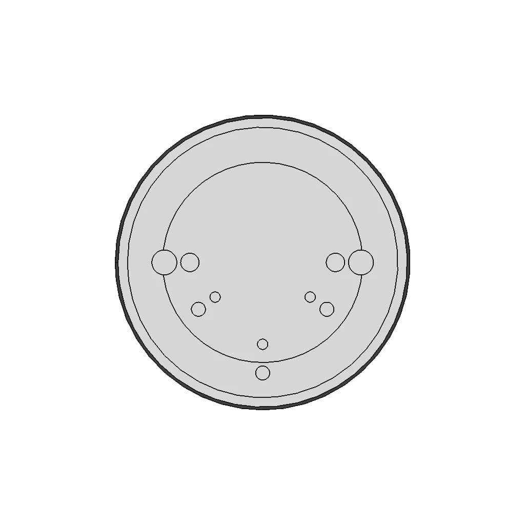 52 Mm Gauge - Standard Mechanical Component_90_0_degree_snapshot
