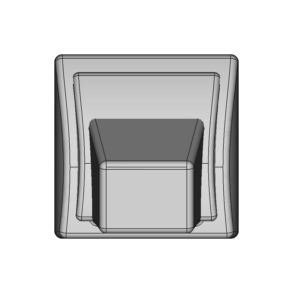 Old Model Tv Body | 3D Engineering Design File_0_90_degree_snapshot
