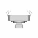 12X12Mm Square Actuator Momentary Pcb Tactile Switch - Standard Mechanical Component_270_0_degree_snapshot