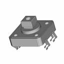 12X12Mm Square Actuator Momentary Pcb Tactile Switch - Standard Mechanical Component_60_30_degree_snapshot