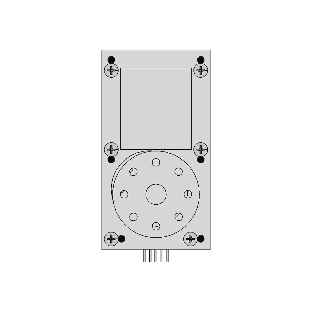 24V 120Kg Rs485 Serial Bus Servo | High-Quality CAD Model_0_0_degree_snapshot