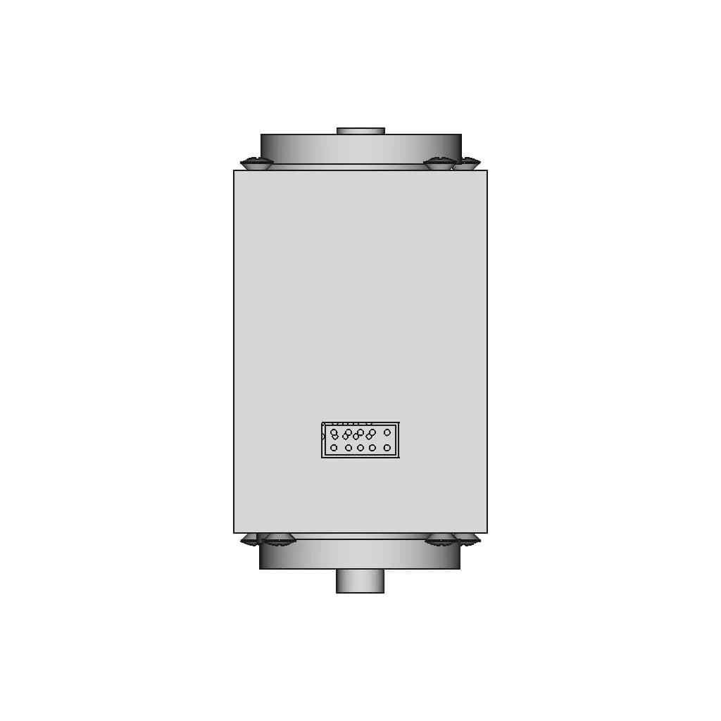 24V 120Kg Rs485 Serial Bus Servo | High-Quality CAD Model_90_0_degree_snapshot